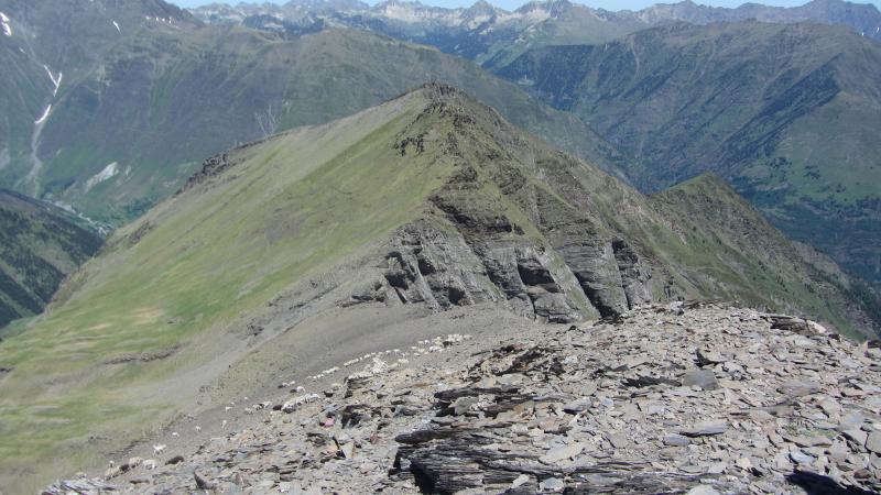 Vista de la cima del Pic Cuneille