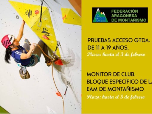 Comunicaciones de la Federación Aragonesa de Montañismo (FAM)
