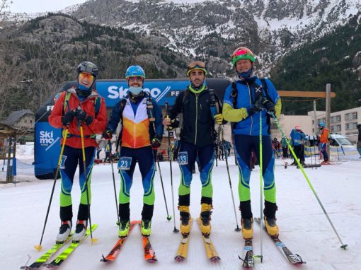 El CAS en la Copa de España y Campeonato de Aragón de esquí de montaña. Gran actuación de nuestros corredores