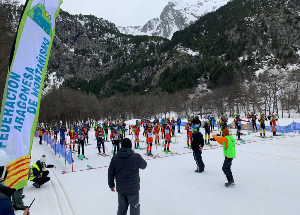 El CAS en la Copa de España y Campeonato de Aragón de esquí de montaña. Gran actuación de nuestros corredores