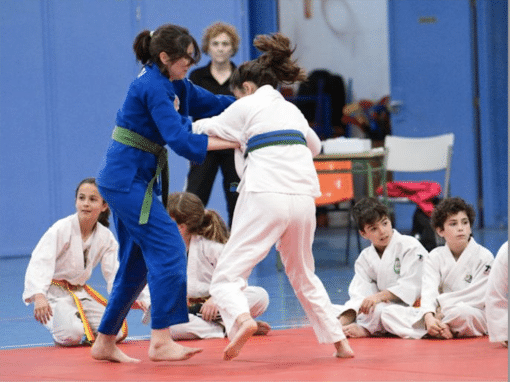 Sección de judo. Campeonato regional de Huesca.