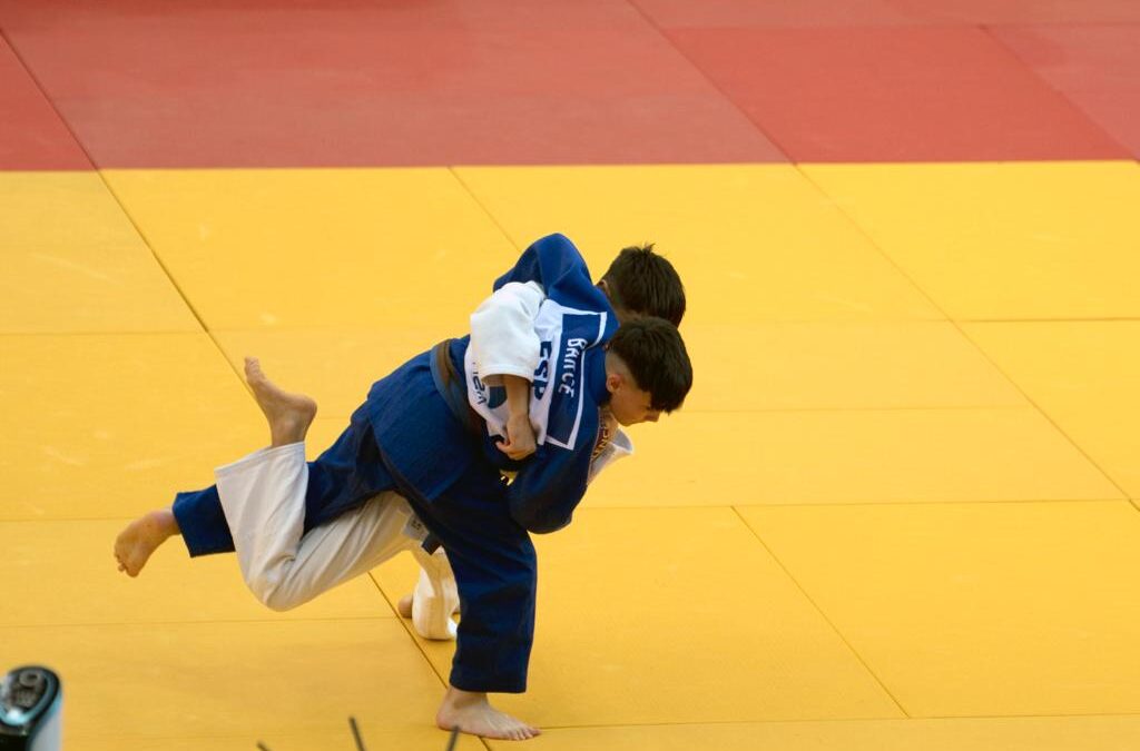 Sección de judo. Campeonato España escolar. Sábado 29 de abril de 2023.