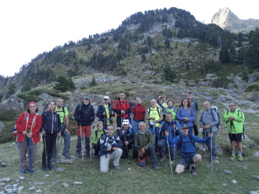 Realizada la salida montañera: Circular La Besurta-Ibón del Coll de Toro. Domingo 1 de octubre de 2023.