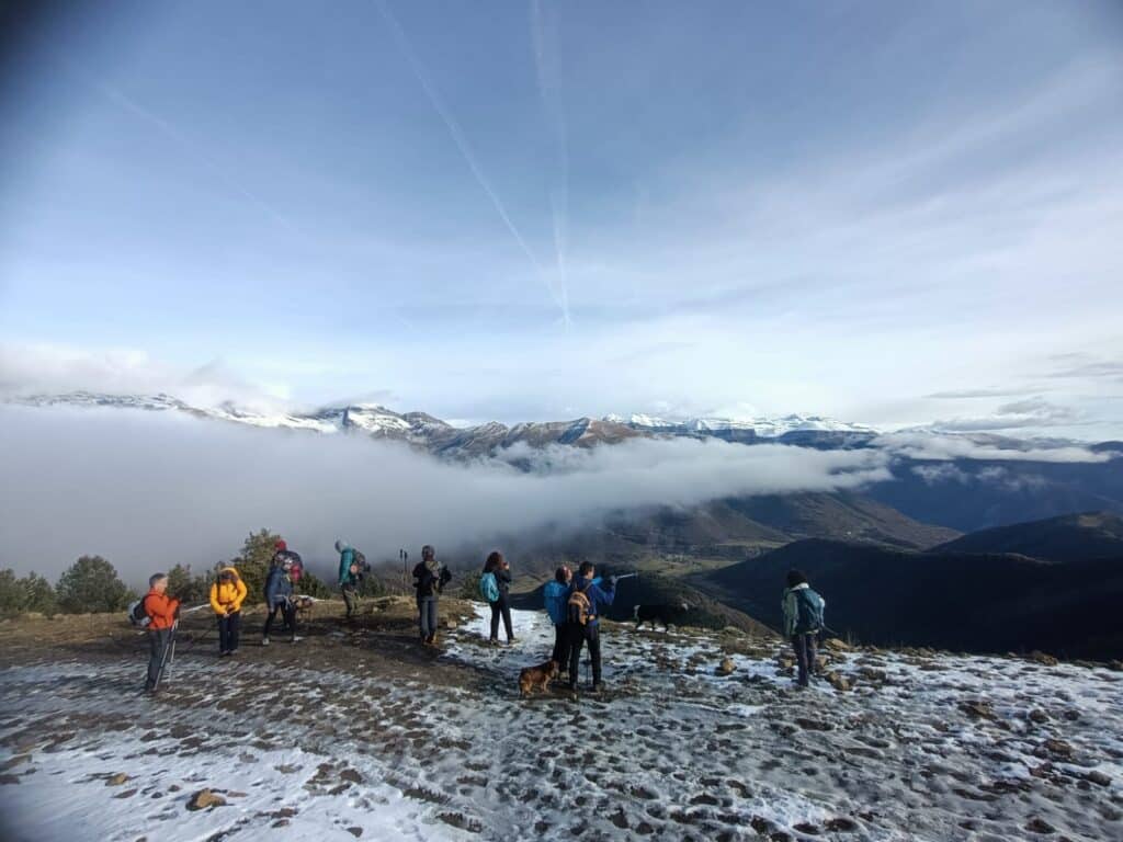 geoparque de los Pirineos, sobrarbe, montaña, senderismo, Pirineo, día de las montañas