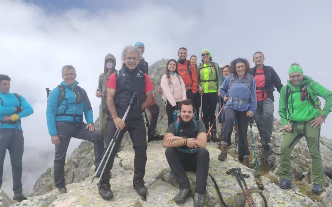 Realizada la ascensión al Mall Pintrat o Pico del Puerto Viejo de Benasque (2.860m). 15 de agosto de 2024.