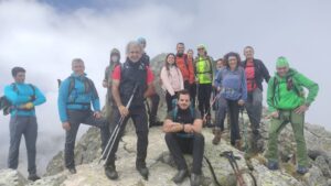 Realizada la ascensión al Mall Pintrat o Pico del Puerto Viejo de Benasque (2.860m). 15 de agosto de 2024.