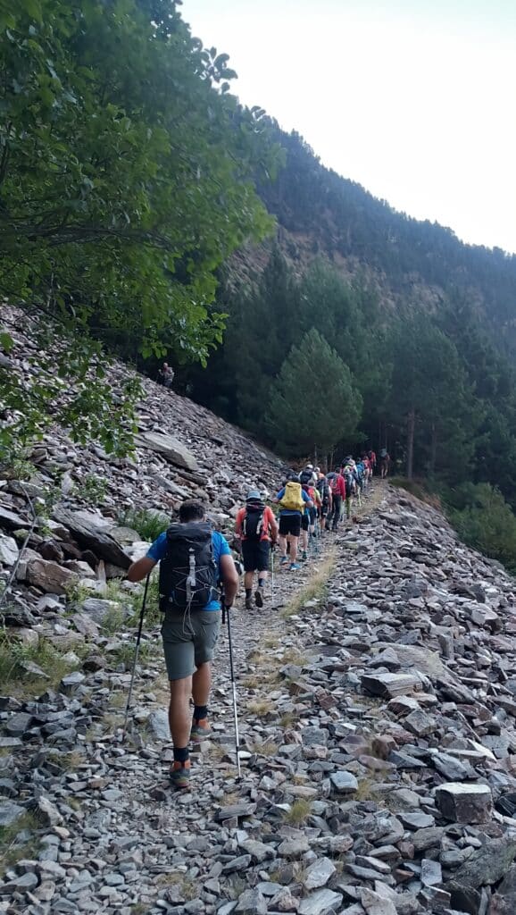 Realizada la salida montañera circular Pinarra y Barrosa. Sábado 3 de agosto de 2024.