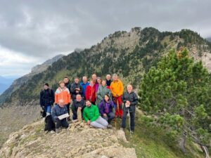 REALIZADA LA SALIDA MONTAÑERA: ASCENSIÓN AL PICO DEL AGUILA ( 1.972 mts) DESDE CANFRANC ESTACIÓN. DOMINGO 8 DE SEPTIEMBRE 2024.