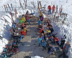 Realizado el encuentro de esquí de montaña de Sobrarbe
