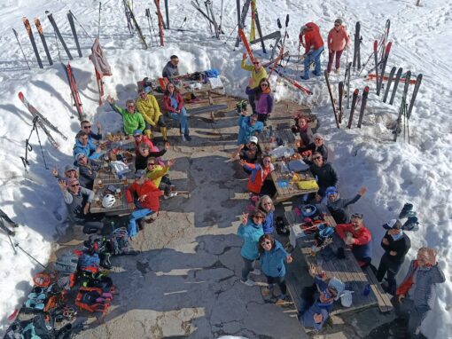Realizado el encuentro de esquí de montaña de Sobrarbe
