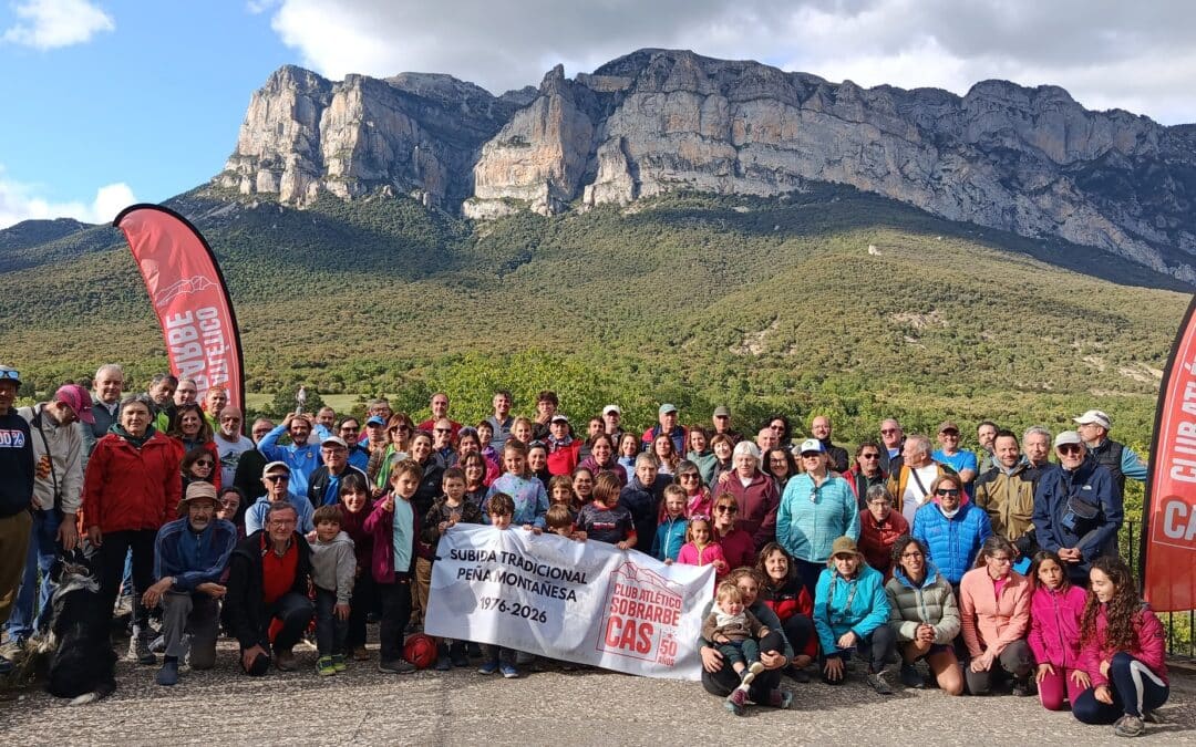 REALIZADA LA 50ª ASCENSIÓN ANUAL A LA PEÑA MONTAÑESA