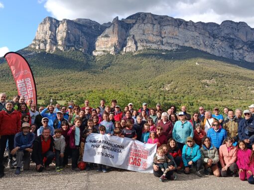 REALIZADA LA 50ª ASCENSIÓN ANUAL A LA PEÑA MONTAÑESA