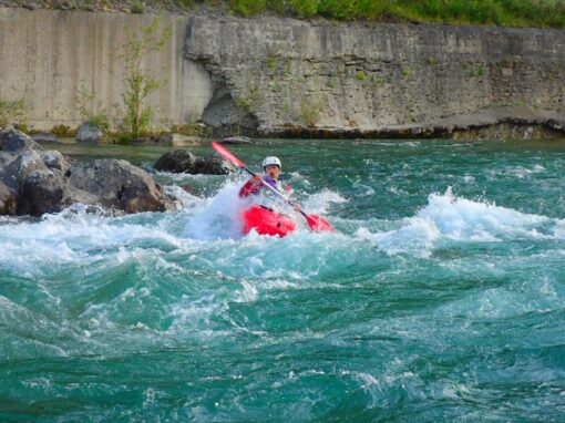REALIZADOS CURSOS DE KAYAK DE AGUAS BRAVAS